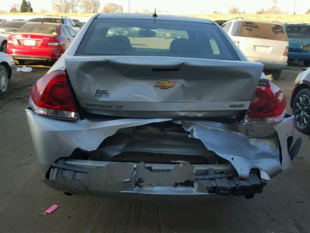 2G1WB5E31F1163282 - 2015 CHEVROLET IMPALA LIM SILVER photo 9