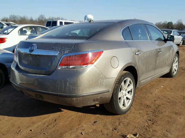 1G4GD5ED4BF202315 - 2011 BUICK LACROSSE C GRAY photo 4