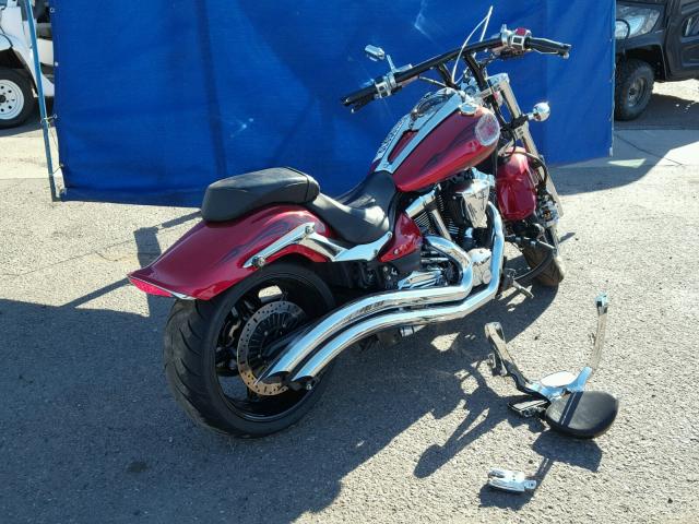 JYAVP27E08A004405 - 2008 YAMAHA XV1900 CU RED photo 4