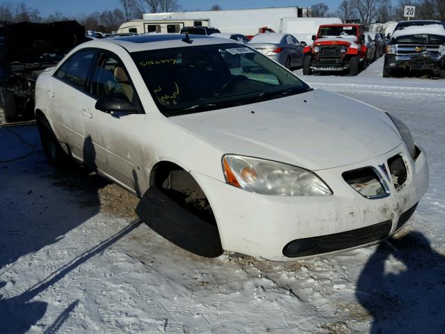 1G2ZH57N384135982 - 2008 PONTIAC G6 GT WHITE photo 1