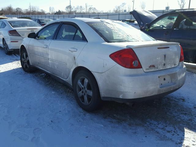 1G2ZH57N384135982 - 2008 PONTIAC G6 GT WHITE photo 3