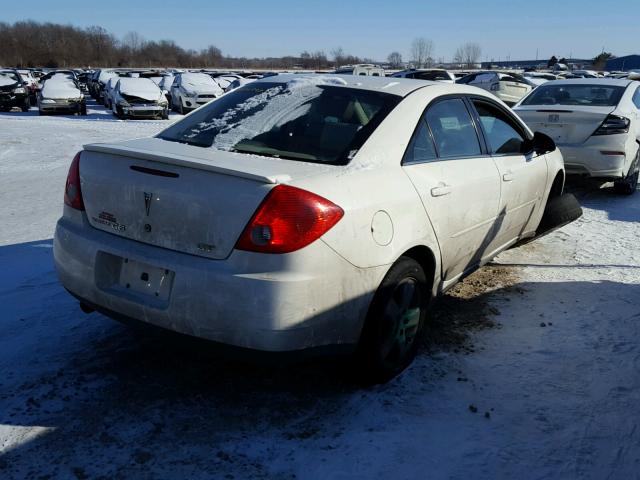 1G2ZH57N384135982 - 2008 PONTIAC G6 GT WHITE photo 4