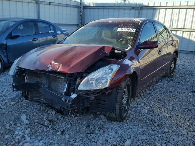 1N4AL2AP5AN468772 - 2010 NISSAN ALTIMA BAS MAROON photo 2