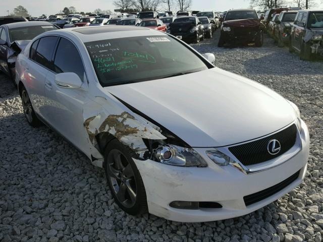 JTHBE96S380039716 - 2008 LEXUS GS 350 WHITE photo 1