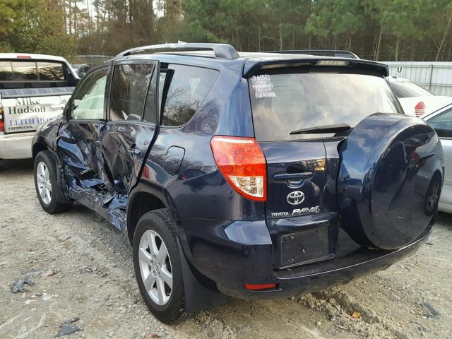 JTMBD31VX76027237 - 2007 TOYOTA RAV4 LIMIT BLUE photo 3