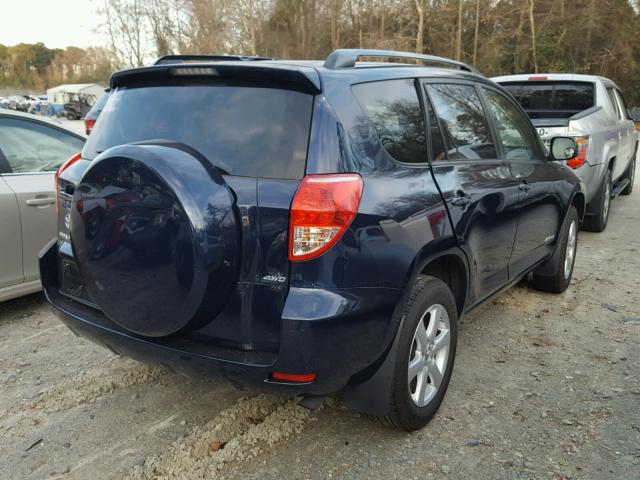 JTMBD31VX76027237 - 2007 TOYOTA RAV4 LIMIT BLUE photo 4