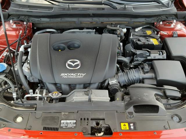 JM1BM1N38G1321553 - 2016 MAZDA 3 GRAND TO RED photo 7