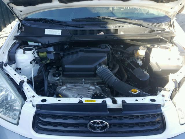 JTEGH20V030093164 - 2003 TOYOTA RAV4 WHITE photo 7