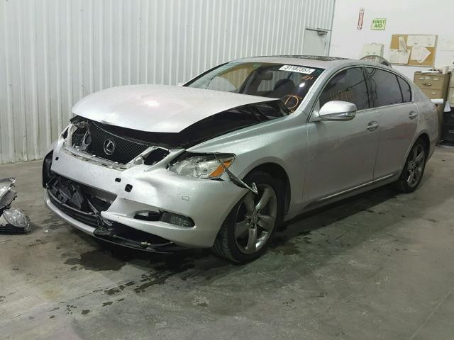 JTHCE1KS4A0027110 - 2010 LEXUS GS 350 SILVER photo 2