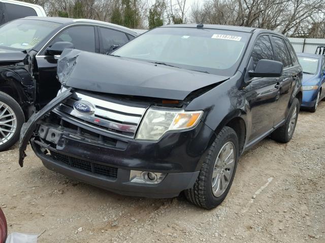 2FMDK39C38BA92253 - 2008 FORD EDGE LIMIT BLACK photo 2