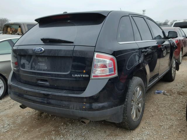 2FMDK39C38BA92253 - 2008 FORD EDGE LIMIT BLACK photo 4