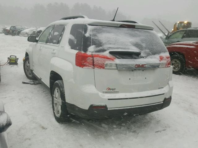 2GKFLXEK4E6231460 - 2014 GMC TERRAIN SL WHITE photo 3