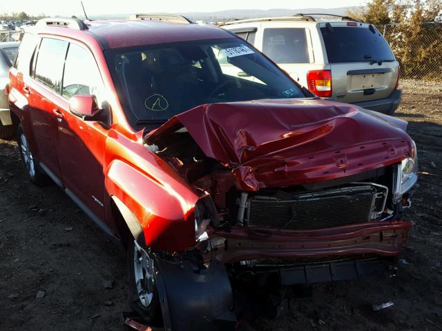 2GKFLVEK3D6344951 - 2013 GMC TERRAIN SL MAROON photo 1