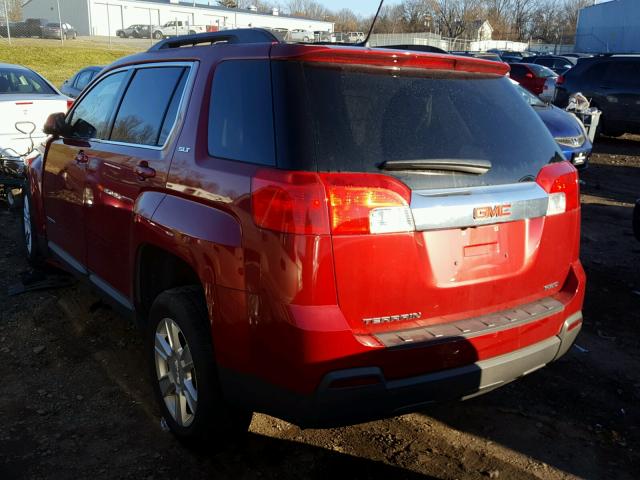 2GKFLVEK3D6344951 - 2013 GMC TERRAIN SL MAROON photo 3