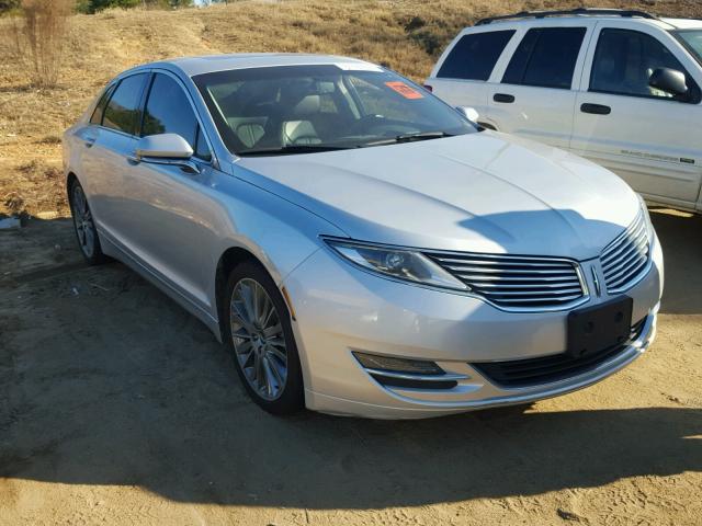 3LN6L2LU8ER804187 - 2014 LINCOLN MKZ HYBRID SILVER photo 1