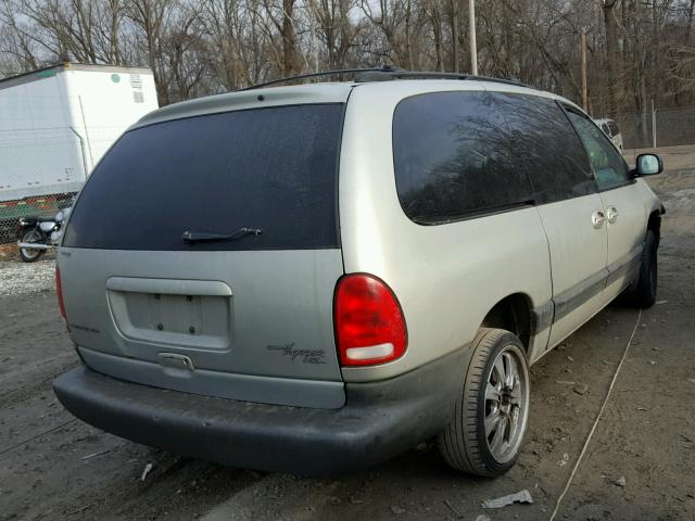 1C4GJ44G4YB764802 - 2000 CHRYSLER GRAND VOYA GREEN photo 4
