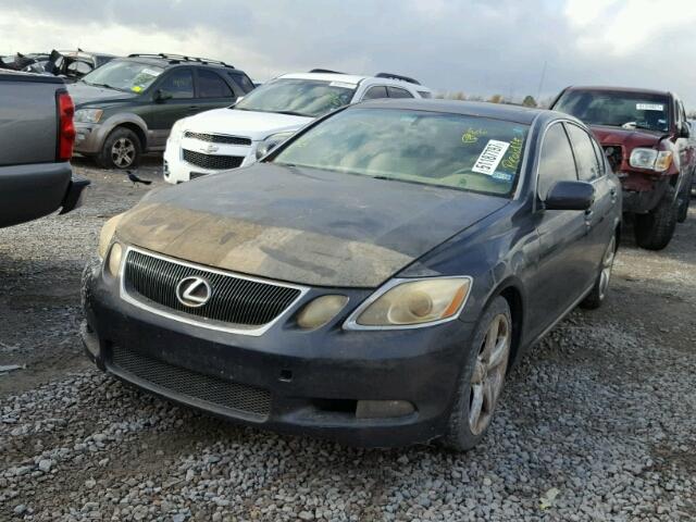 JTHBE96S270020394 - 2007 LEXUS GS 350 GRAY photo 2