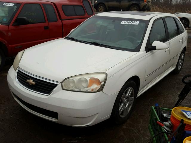1G1ZT63826F183676 - 2006 CHEVROLET MALIBU MAX WHITE photo 2