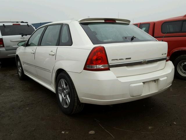 1G1ZT63826F183676 - 2006 CHEVROLET MALIBU MAX WHITE photo 3