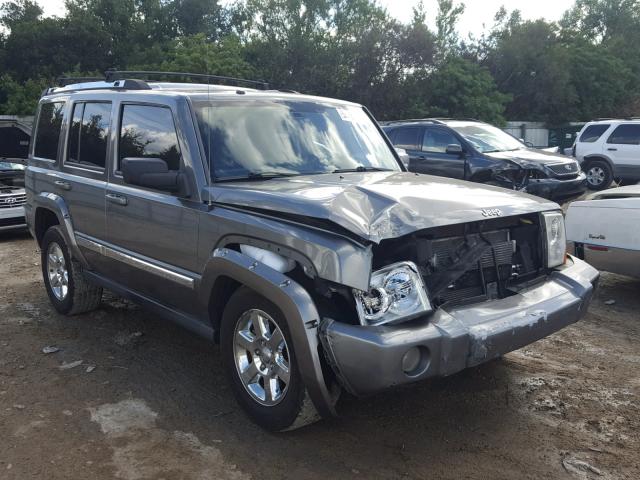 1J8HH58N18C178110 - 2008 JEEP COMMANDER GRAY photo 1