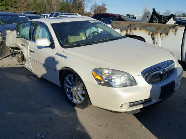 1G4HE57Y18U104669 - 2008 BUICK LUCERNE CX WHITE photo 1