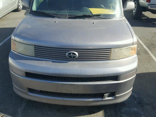 JTLKT334150174543 - 2005 TOYOTA SCION XB GRAY photo 9