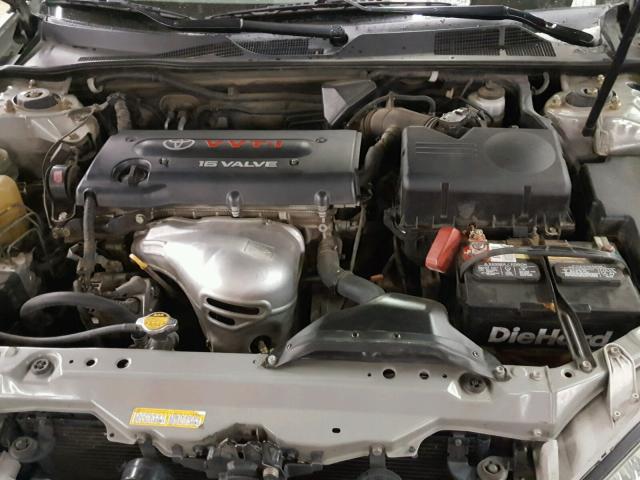 JTDBE32K420007630 - 2002 TOYOTA CAMRY LE SILVER photo 7