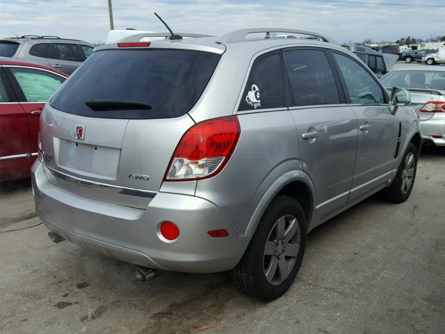 3GSDL73778S515287 - 2008 SATURN VUE XR SILVER photo 4