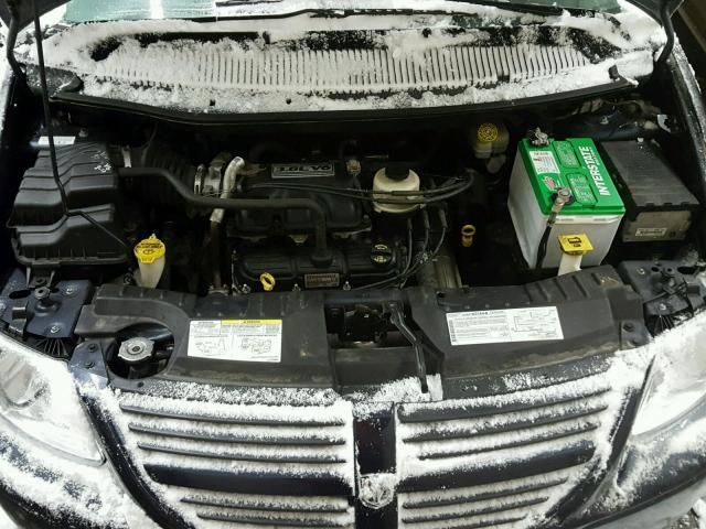 2D4GP44L17R351525 - 2007 DODGE GRAND CARA BLUE photo 7