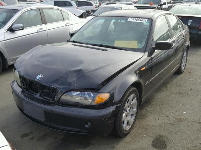 WBAEU33452PH85510 - 2002 BMW 325 XI BLACK photo 2