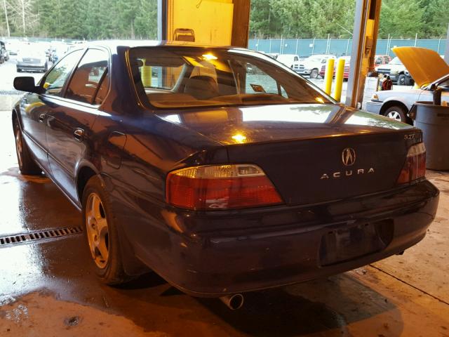 19UUA56683A027891 - 2003 ACURA 3.2TL BLUE photo 3