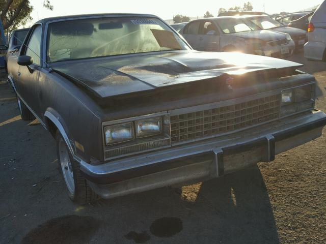 1GCCW80H3ER181646 - 1984 CHEVROLET EL CAMINO BROWN photo 1