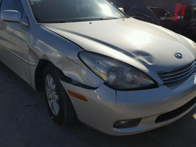 JTHBF30GX20087056 - 2002 LEXUS ES 300 SILVER photo 9