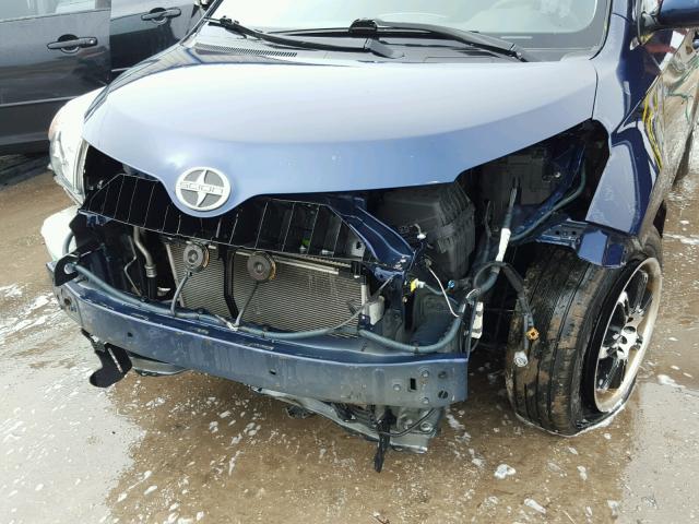 JTKKU104X8J019742 - 2008 TOYOTA SCION XD BLUE photo 9