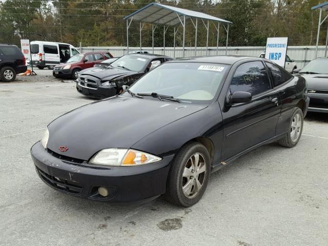 1G1JF12T3Y7322854 - 2000 CHEVROLET CAVALIER Z BLACK photo 2