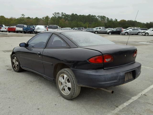 1G1JF12T3Y7322854 - 2000 CHEVROLET CAVALIER Z BLACK photo 3