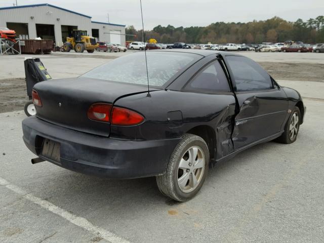 1G1JF12T3Y7322854 - 2000 CHEVROLET CAVALIER Z BLACK photo 4