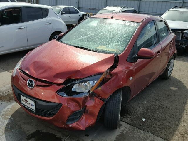 JM1DE1KZ0E0179295 - 2014 MAZDA MAZDA2 SPO 红色 照片 2