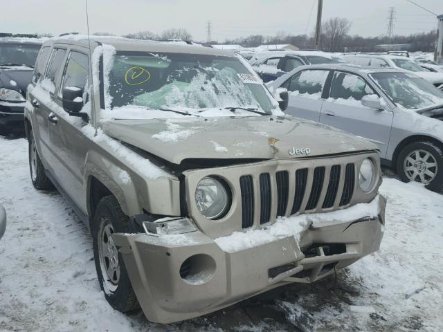 1J4FT28A59D223001 - 2009 JEEP PATRIOT SP GOLD photo 1