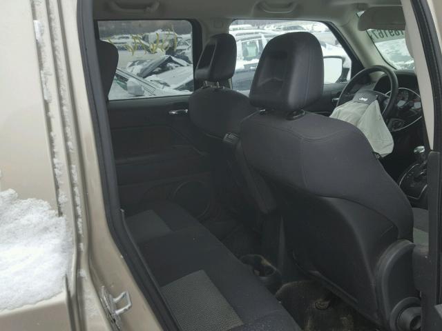 1J4FT28A59D223001 - 2009 JEEP PATRIOT SP GOLD photo 6