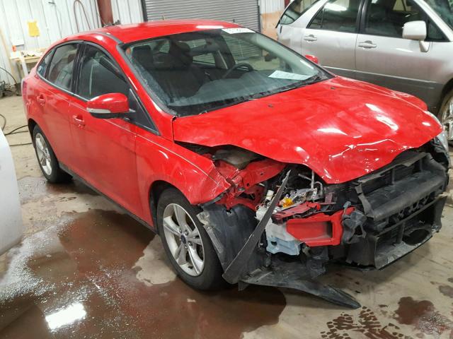 1FADP3F23DL169379 - 2013 FORD FOCUS SE RED photo 1