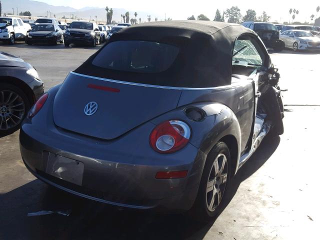 3VWRG31Y16M327311 - 2006 VOLKSWAGEN NEW BEETLE 灰色 照片 4