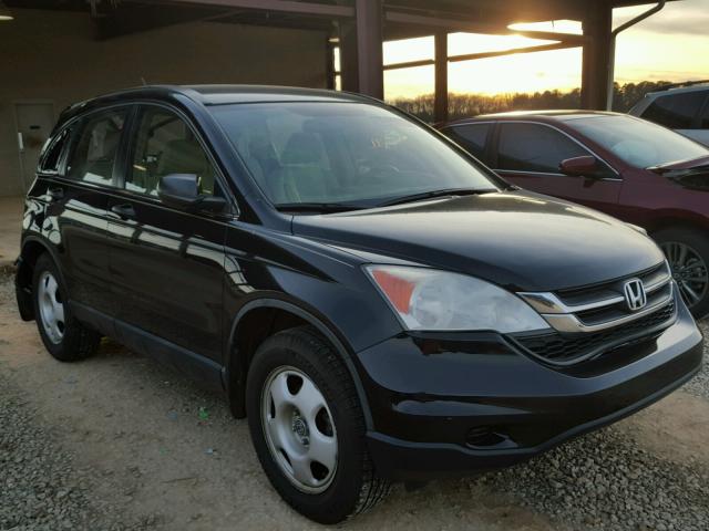 5J6RE3H35AL001941 - 2010 HONDA CR-V LX BLACK photo 1