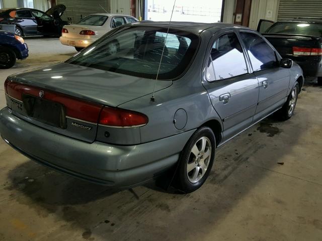 1MEFM66L3XK610698 - 1999 MERCURY MYSTIQUE L BLUE photo 4