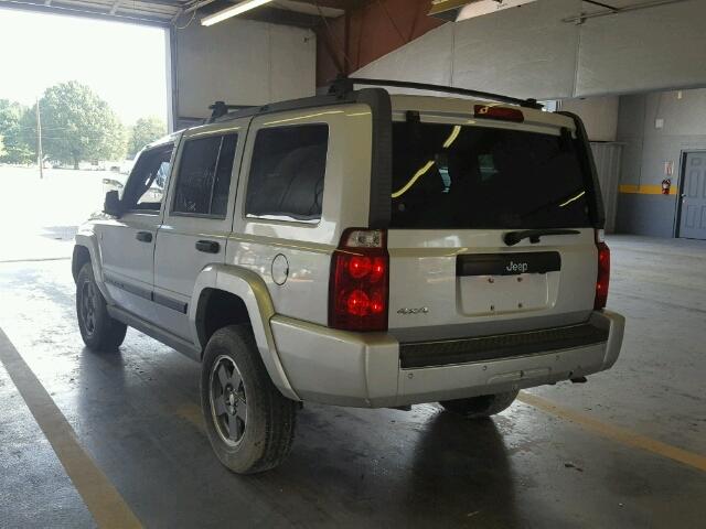 1J8HG48NX6C158304 - 2006 JEEP COMMANDER Gümüş foto 3