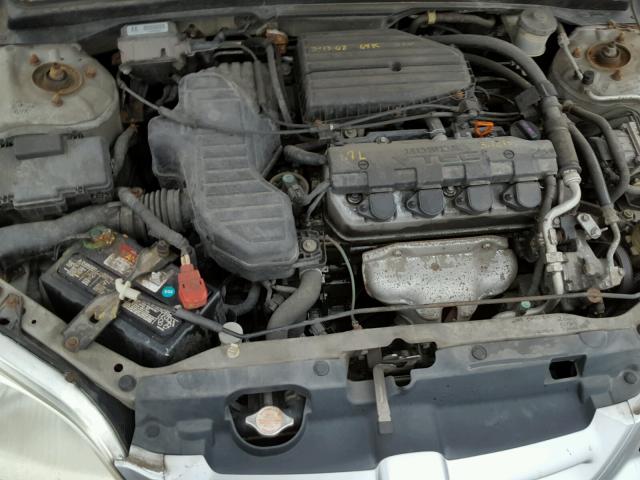 1HGEM22963L076120 - 2003 HONDA CIVIC EX SILVER photo 7