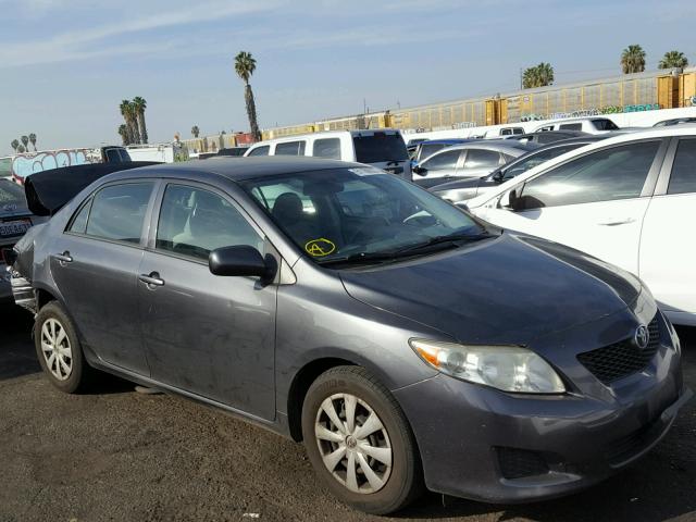 JTDBL40E299083278 - 2009 TOYOTA COROLLA BA GRAY photo 1