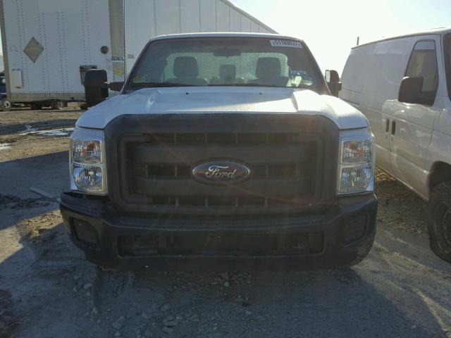 1FDBF2ATXGEB26435 - 2016 FORD F250 SUPER WHITE photo 9