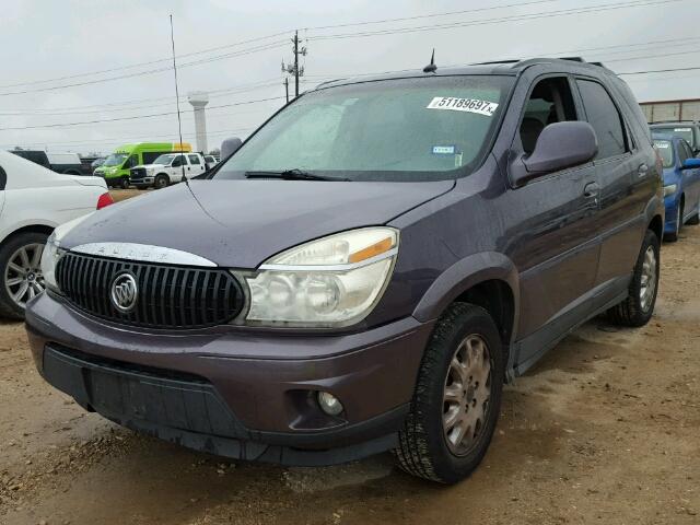 3G5DA03L76S639134 - 2006 BUICK RENDEZVOUS PURPLE photo 2