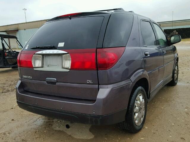 3G5DA03L76S639134 - 2006 BUICK RENDEZVOUS PURPLE photo 4